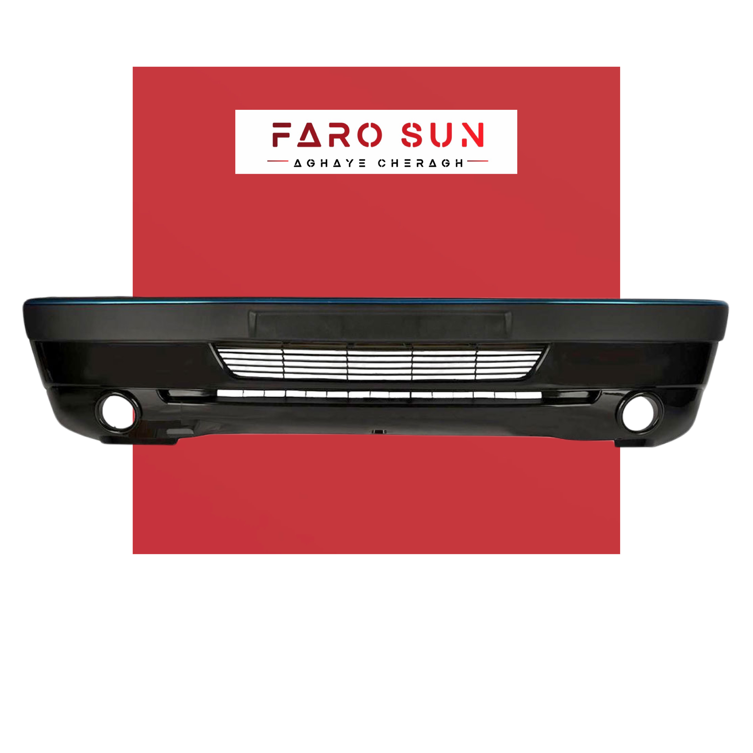 سپر جلوی پژو 405 Slx برند مهرخواه دیاق فلزی (رنگ مشکی) 