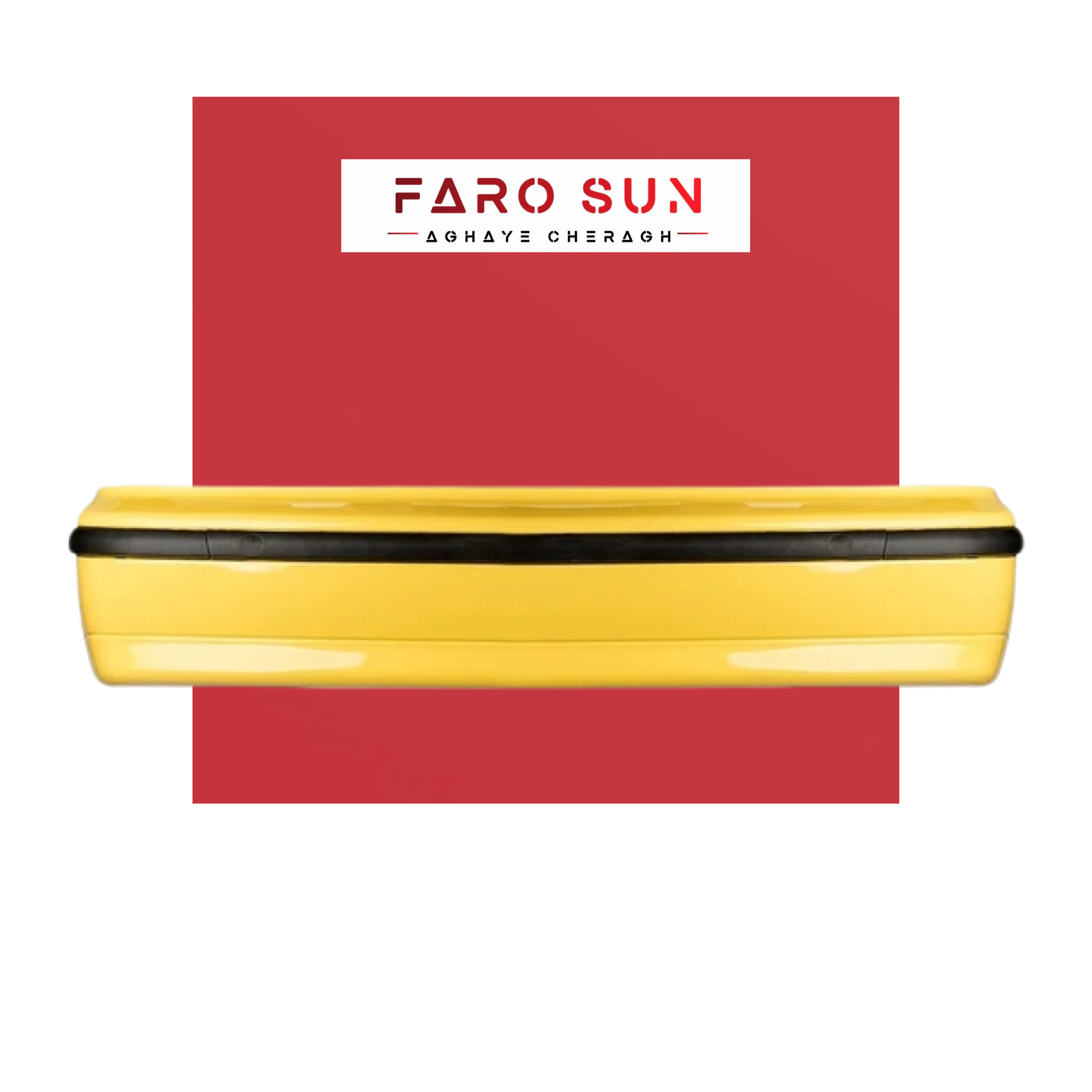 مجموعه سپر عقب سمند Lx برند مهرخواه (زرد تاکسی)