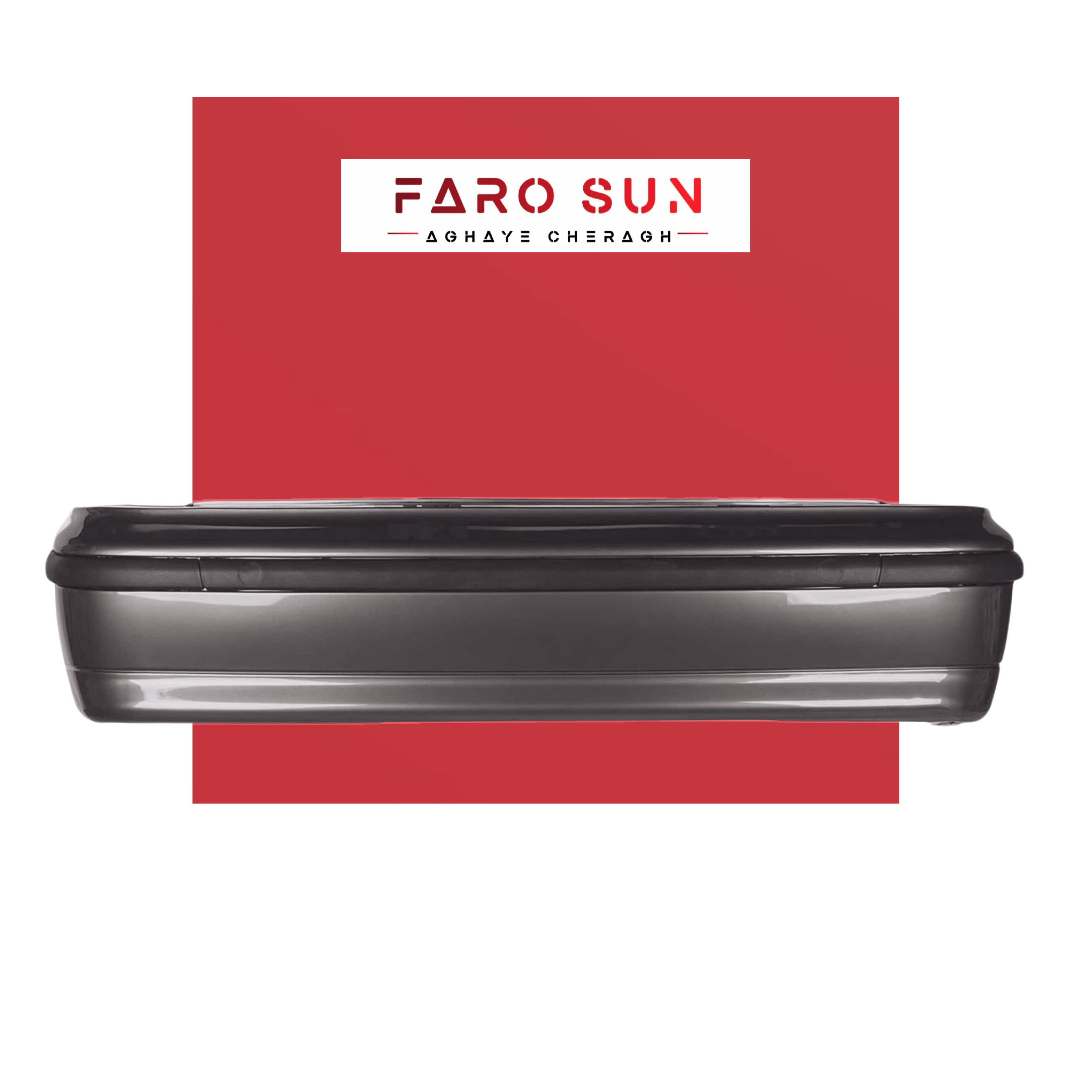 مجموعه سپر عقب سمند Lx برند مهرخواه (خاکستری متال)