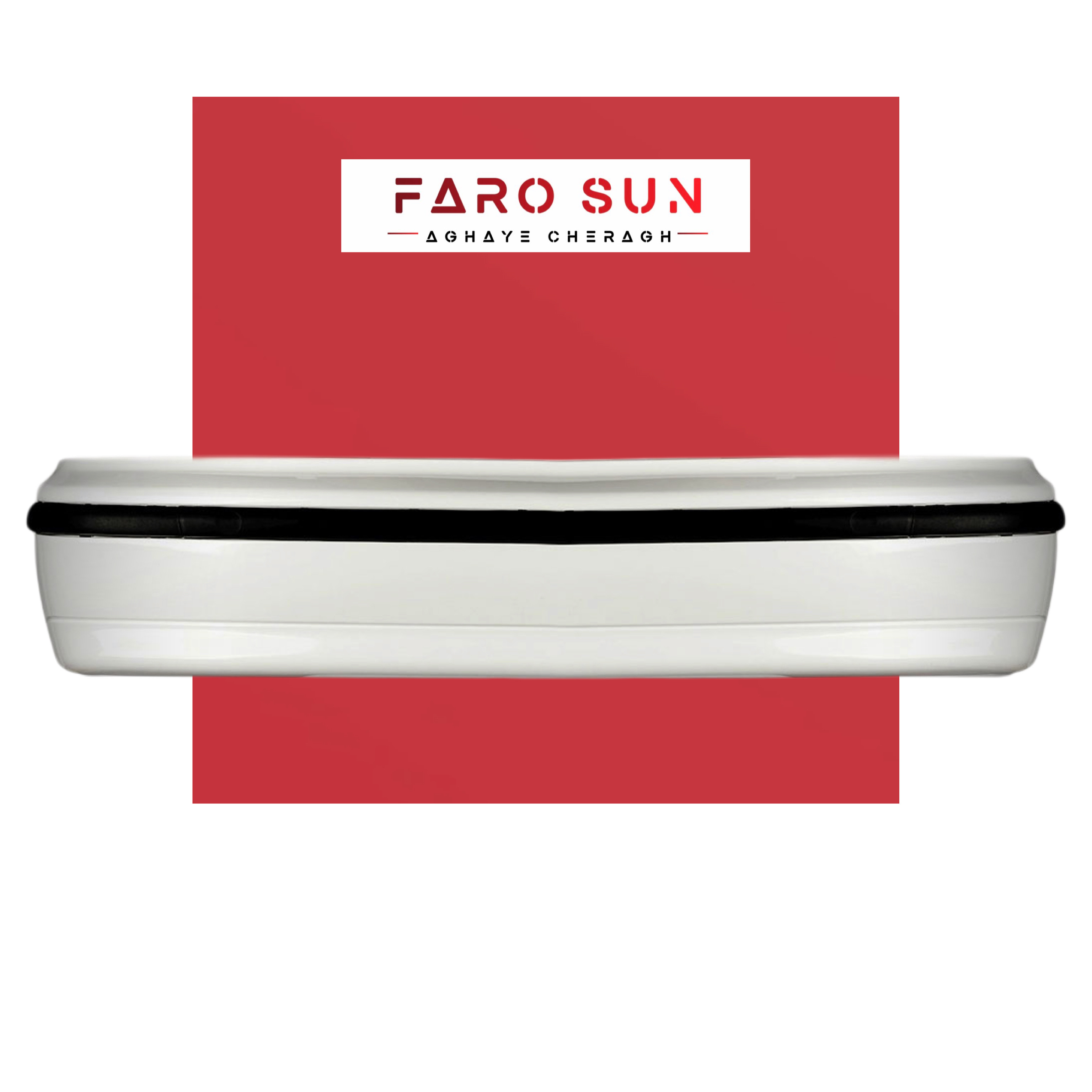 مجموعه سپر عقب سمند Lx برند مهرخواه (سفید)