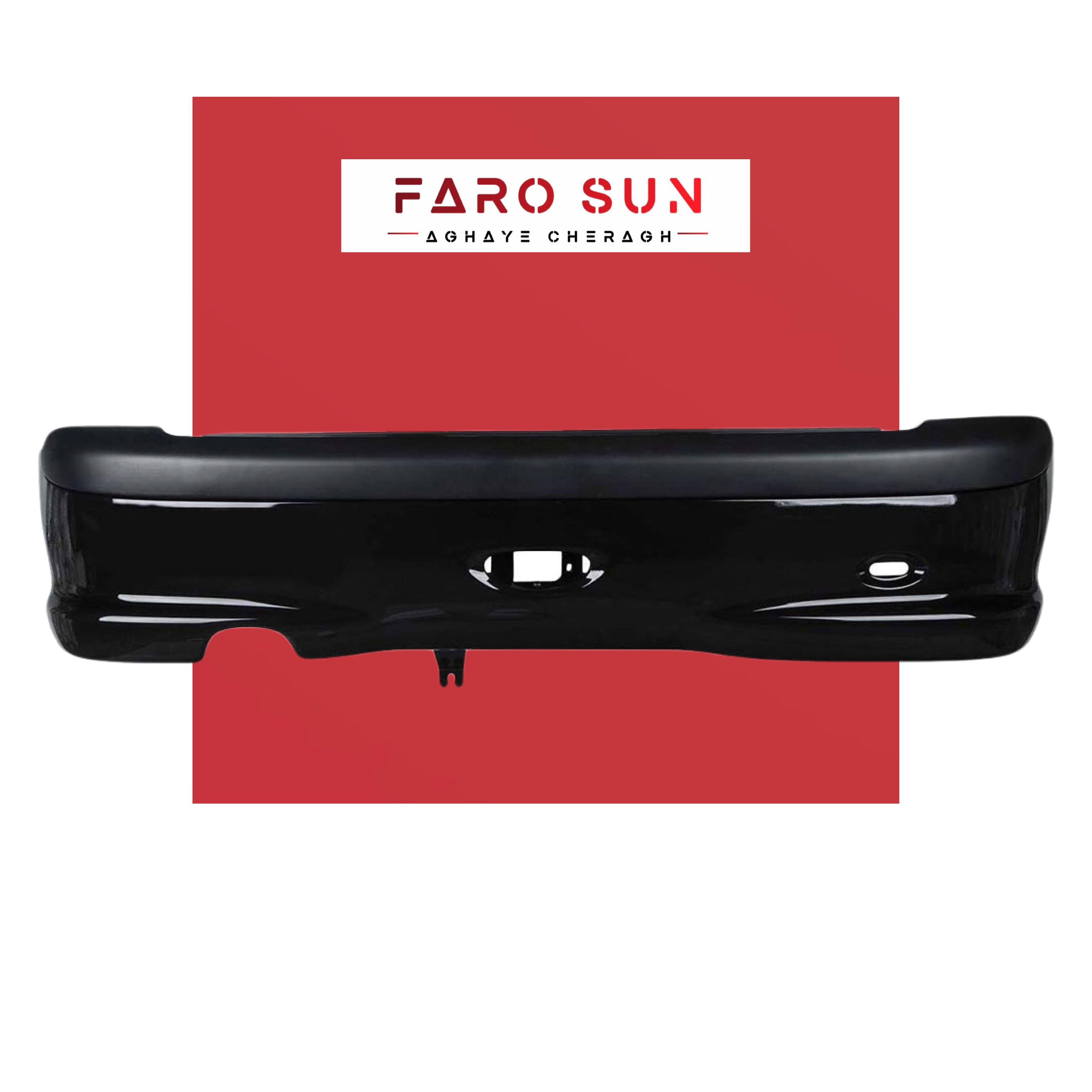 مجموعه سپر عقب پژو 206 SD برند مهرخواه (مشکی)